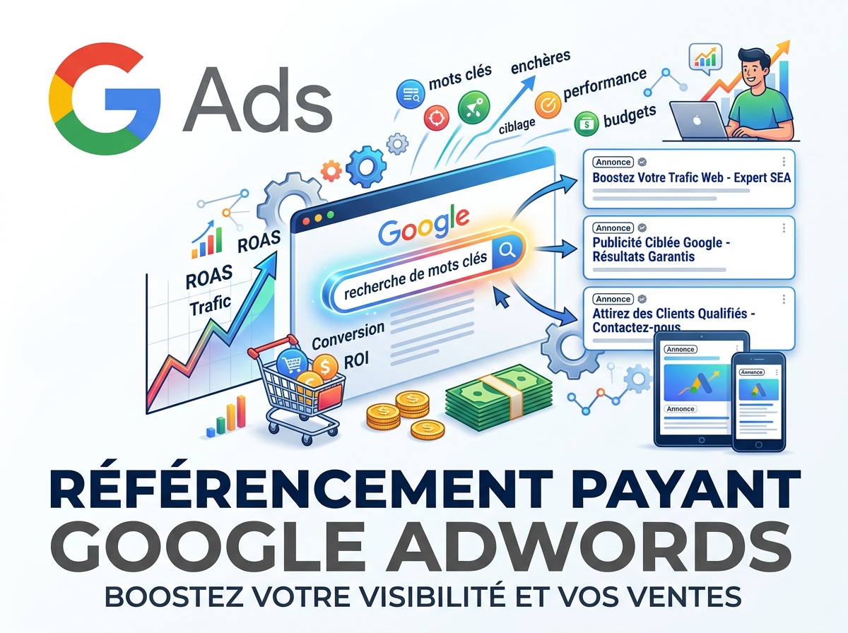 campagnes de liens sponsorisés Google Ads