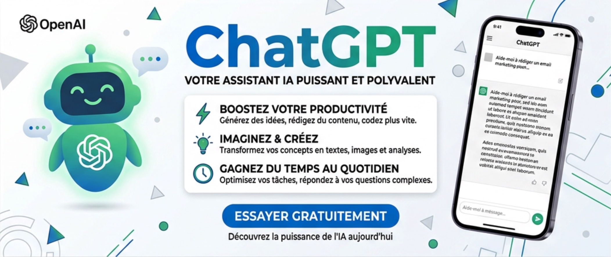 Screenshot chatgpt ads service publicitaire open ai